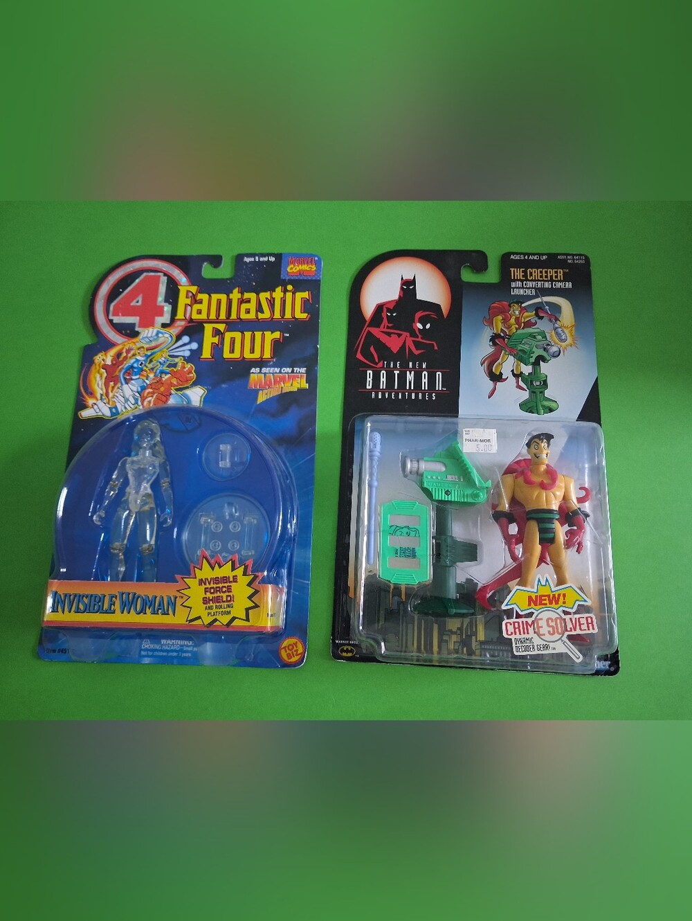 Fantastic Four – Invisible Woman & New Batman Adventures – The Creeper Lot